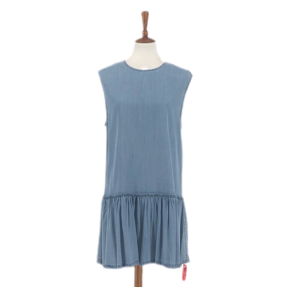 All Saints Polly Ruffle Dress Medium NWT - Picture 1 of 8